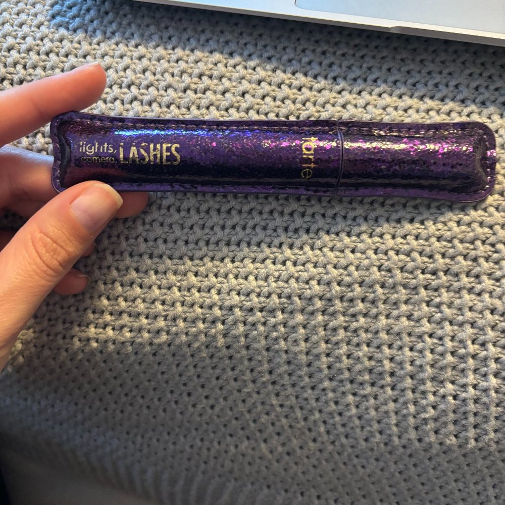 NEW LIGHTS CAMERA LASHES TARTE MASCARA FULL SIZE 4-IN-1 MASCARA